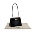 HERMES MINI KELLY 20 SELLIER BLACK BOX CALF SHOULDER BAG 1973 CIRCLE C GOLD HARDWARE 90331863
