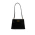 HERMES MINI KELLY 20 SELLIER BLACK BOX CALF SHOULDER BAG 1973 CIRCLE C GOLD HARDWARE 90331863