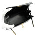 HERMES MINI KELLY 20 SELLIER BLACK BOX CALF SHOULDER BAG 1973 CIRCLE C GOLD HARDWARE 90331863