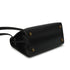 HERMES MINI KELLY 20 SELLIER BLACK BOX CALF SHOULDER BAG 1973 CIRCLE C GOLD HARDWARE 90344576