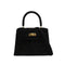 HERMES MINI KELLY 20 SELLIER BLACK DOBRIS SHOULDER BAG 1996 CIRCLE Z GOLD HARDWARE 90351049