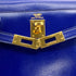 HERMES MINI KELLY 20 SELLIER BLUE ROY BOXCALF SHOULDER BAG 1988 CIRCLE R GOLD HARDWARE 90318199