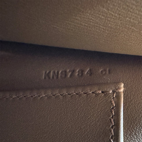 HERMES MINI KELLY 20 TEDDY PLUCH CHAMOIS ECRU ALEZAN GRIZZLY MOUTON VEAU SWIFT HAND SHOULDER BAG 2025 K STAMP PALLADIUM HARDWARE 90319690