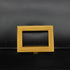 HERMES MODERNIST BLACK BOX CALF HAND BAG 1973 CIRCLE C GOLD HARDWARE 90351079