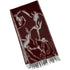HERMES MUFFLER LA DANSE DES CHEVAUX BORDEAUX CASHMERE ACCESSORY 90347867