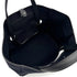 HERMES PASSE PASSE 35 BLUE MARINE BLACK TOILE GOELAND VEAU SWIFT HAND SHOULDER BAG 2014 SQUARE R 90324134