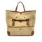 HERMES PASSE PASSE FAUVE TOILE GOELAND HAND BAG 2013 SQUARE Q 90327988