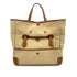 HERMES PASSE PASSE FAUVE TOILE GOELAND HAND BAG 2013 SQUARE Q 90327988