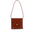 HERMES ENVELOPE BRIQUE BOX CALF CLUTCH SHOULDER BAG 1974 CIRCLE D 90348310