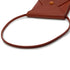 HERMES ENVELOPE BRIQUE BOX CALF CLUTCH SHOULDER BAG 1974 CIRCLE D 90348310