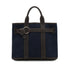 HERMES PETITE CEINTURE PM BLUE INDIGO EBENE VEAU NEGONDA TOILE MILITAIRE TOTE BAG 2006 SQUARE J 90348504