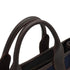 HERMES PETITE CEINTURE PM BLUE INDIGO EBENE VEAU NEGONDA TOILE MILITAIRE TOTE BAG 2006 SQUARE J 90348504