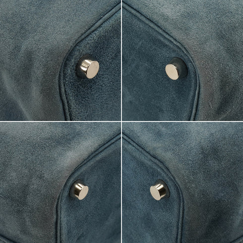 HERMES PICOTIN LOCK 18 PM BLUE DOBLIS 2003 SQUARE G PALLADIUM HARDWARE 90342441