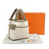 HERMES PICOTIN LOCK 18 PM CARGO POCKET ETOUPE BEIGE MARFA TOILE GOELAND VEAU SWIFT 2025 K STAMP GOLD HARDWARE 90339156