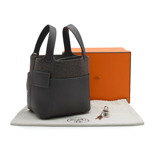 HERMES PICOTIN LOCK PM GO TEAM EBENE FEUTRE SWIFT 2024 W STAMP 90334273