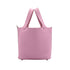 HERMES PICOTIN LOCK PM MAUVE SYLVESTRE TAURILLON CLEMENCE HAND BAG 2023 B STAMP PALLADIUM HARDWARE 90346643