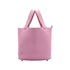 HERMES PICOTIN LOCK PM MAUVE SYLVESTRE TAURILLON CLEMENCE HAND BAG 2023 B STAMP PALLADIUM HARDWARE 90346643