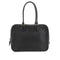 HERMES PLUME 28 BLACK BOX CALF HAND BAG 1968 X STAMP GOLD HARDWARE 90334493