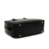 HERMES PLUME 28 BLACK BOX CALF HAND BAG 2002 SQUARE F GOLD HARDWARE 90332922