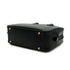 HERMES PLUME 28 BLACK BOX CALF HAND BAG 2002 SQUARE F GOLD HARDWARE 90332922