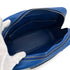 HERMES PLUME 28 BLUE FRANCE VEAU GULLIVER VIBRATO HAND BAG 2002 SQUARE F PALLADIUM HARDWARE 90322707