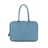 HERMES PLUME 28 BLUE JEAN VEAU EPSOM HAND BAG 2006 SQUARE J PALLADIUM HARDWARE 90322288