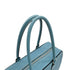 HERMES PLUME 28 BLUE JEAN VEAU EPSOM HAND BAG 2006 SQUARE J PALLADIUM HARDWARE 90322288