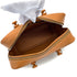 HERMES PLUME 28 NATUREL VEAU CHAMONIX HAND BAG 2004 SQUARE H PALLADIUM HARDWARE 90325637