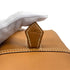 HERMES PLUME 28 NATUREL VEAU CHAMONIX HAND BAG 2004 SQUARE H PALLADIUM HARDWARE 90325637
