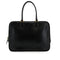 HERMES PLUME 32 BLACK BOXCALF HAND BAG 1994 CIRCLE X GOLD HARDWARE 90348309
