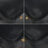 HERMES PLUME 32 BLACK BOXCALF HAND BAG 1994 CIRCLE X GOLD HARDWARE 90348309
