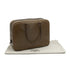 HERMES PLUME 32 EUCALYPSE BOX CALF HAND BAG 2008 SQUARE L PALLADIUM HARDWAR 90340476
