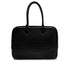 HERMES PLUME 32 HAND BAG WAFFLE DEUTCH BLACK 2003 SQUARE G PALLADIUM HARDWARE 90313853