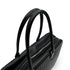 HERMES PLUME 32 HAND BAG WAFFLE DEUTCH BLACK 2003 SQUARE G PALLADIUM HARDWARE 90313853