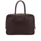 HERMES PLUME 32 HAVANE VEAU GULLIVER HAND BAG 1998 SQUARE B GOLD HARDWARE 90333187