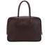 HERMES PLUME 32 HAVANE VEAU GULLIVER HAND BAG 1998 SQUARE B GOLD HARDWARE 90333187