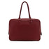 HERMES PLUME 32 ROUGE H TOGO HAND BAG 1999 SQUARE C PALLADIUM HARDWARE 90335878