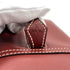 HERMES PLUME 32 ROUGE H BOXCALF HAND BAG 2001 SQUARE E PALLADIUM HARDWARE 90324807