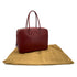 HERMES PLUME 32 ROUGE H BOXCALF HAND BAG 2001 SQUARE E PALLADIUM HARDWARE 90324807