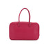 HERMES PLUME ELAN 28 FUCHSIA PINK CHEVRE HAND BAG 2006 SQUARE J PALLADIUM HARDWARE 90335573
