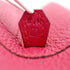 HERMES PLUME ELAN 28 FUCHSIA PINK CHEVRE HAND BAG 2006 SQUARE J PALLADIUM HARDWARE 90335573