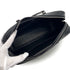 HERMES PLUME ELAN 28 BLACK BOX CALF HAND BAG 2001 SQUARE E PALLADIUM HARDWARE 90324637