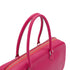 HERMES PLUME ELAN 28 FUCHSIA PINK CHEVRE HAND BAG 2006 SQUARE J PALLADIUM HARDWARE 90335834