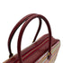 HERMES PLUME ELAN ROUGE H MULTICOLOR BOXCALF VIBRATO HAND BAG 2002 SQUARE F GOLD HARDWARE 90321081