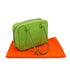 HERMES PLUME MINI APPLE GREEN VEAU GULLIVER HAND BAG GOLD HARDWARE 90324130