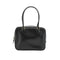 HERMES PLUME MINI BLACK BOX CALF HAND BAG 1993 CIRCLE W GOLD HARDWARE 90335574