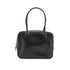 HERMES PLUME MINI BLACK BOX CALF HAND BAG 1993 CIRCLE W GOLD HARDWARE 90335574