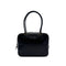 HERMES PLUME MINI BLACK BOX CALF HAND BAG 1994 CIRCLE X GOLD HARDWARE 90323520