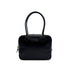 HERMES PLUME MINI BLACK BOX CALF HAND BAG 1994 CIRCLE X GOLD HARDWARE 90323520
