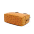 HERMES PLUME MINI CHESTNUT ETRUSQUE OSTRICH HAND BAG 2000 SQUARE D GOLD HARDWARE 90334139